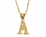 INTIAL LUXE Letter Necklace