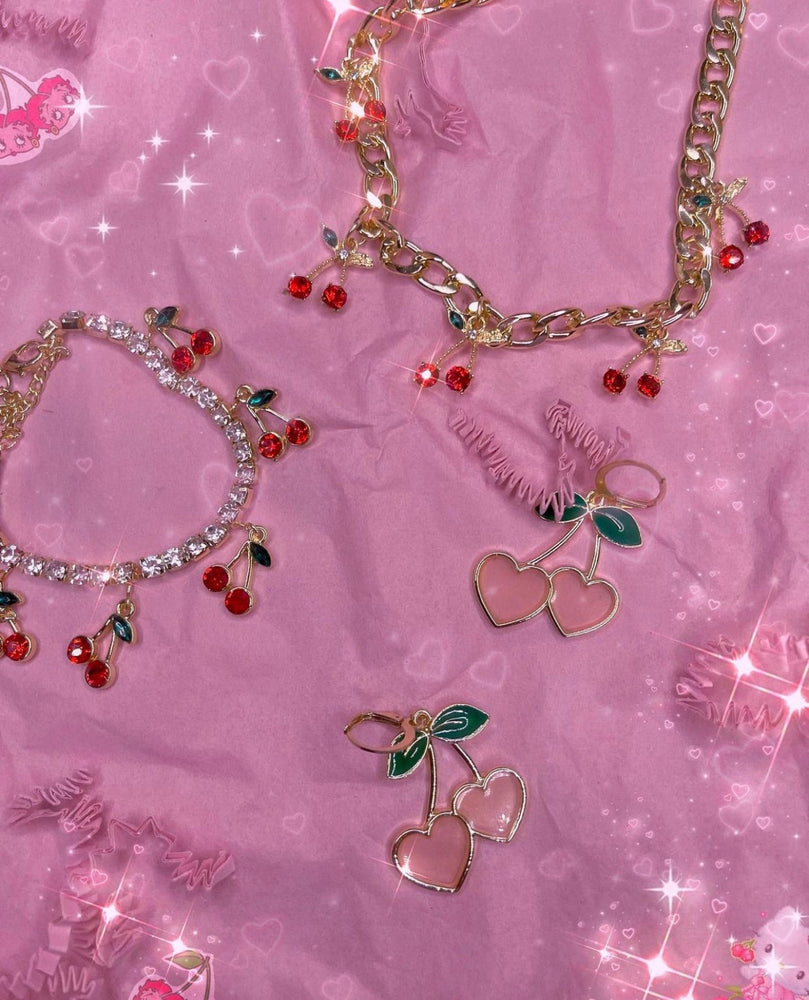✨  CHERRY Lover  🍒 BABE BRACELET/ANKLET BUNDLE