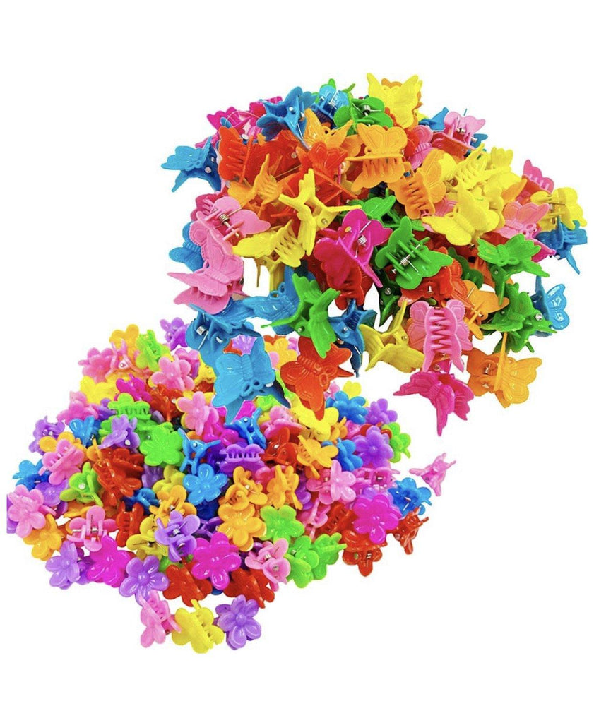 💖  🌸 She’s a Vibe Flower Hair Clips 20pc ✨