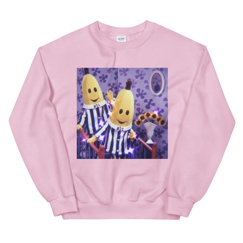 Cozy Lounge Bananas In Pajamas Sweatshirt✨