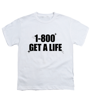 
            
                Load image into Gallery viewer, “1-800 GET A LIFE” baby tee
            
        