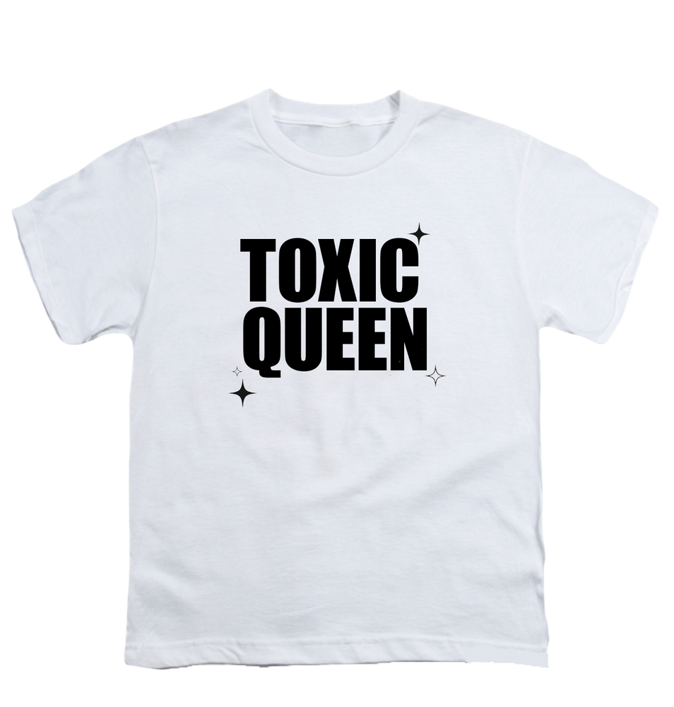 
            
                Load image into Gallery viewer, “TOXIC QUEEN” baby tee
            
        