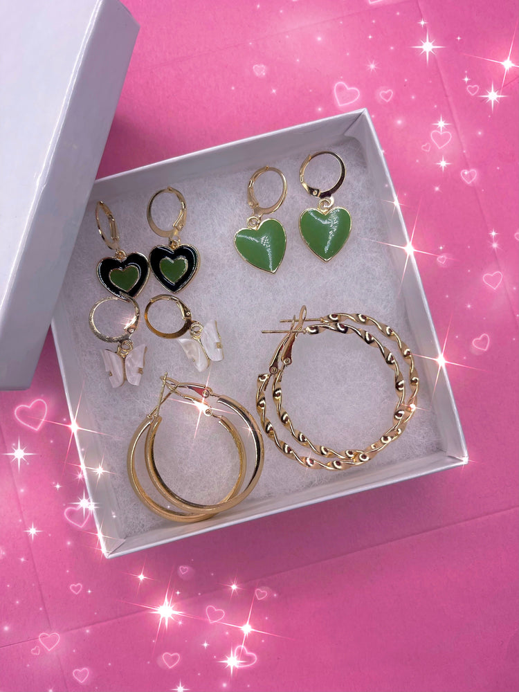 Envy Of Mine Earring Set 5 Pairs