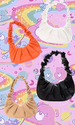 Y2K HOBO PLEATED BAG