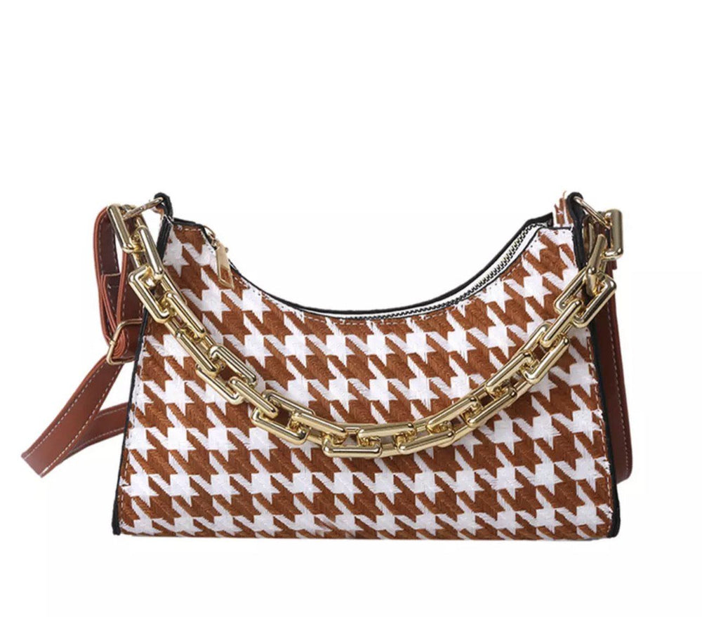 
            
                Load image into Gallery viewer, Y2K Vintage Plaid Handbag Handbag Glo Babe 
            
        
