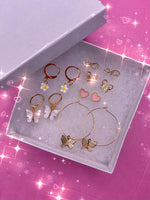 You Give Me Butterflies Earring Set 6 Pairs