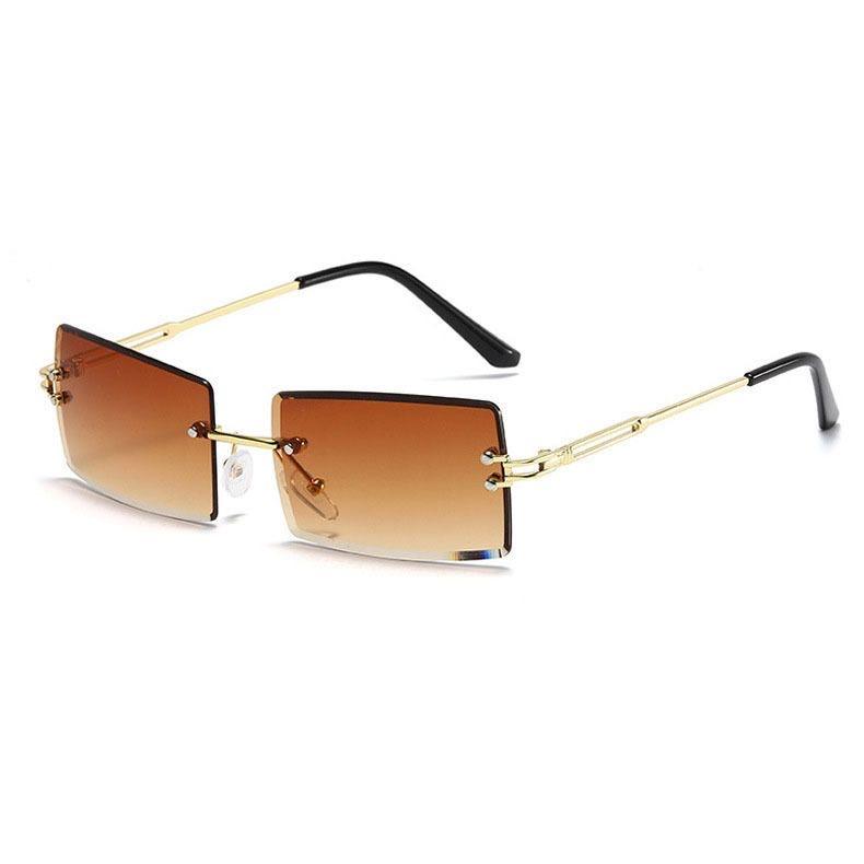 00’s Y2K Rimless Sunglasses Glasses Glo Babe 