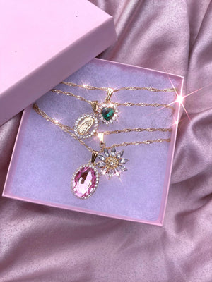 Lux Bling ✨ Layered Necklace set ✨💖 Apparel & Accessories Glo Babe 