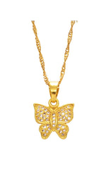 Butterfly Dreams Cubic Zirconia Necklace