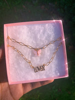 Butterfly Acrylic Babe Necklace