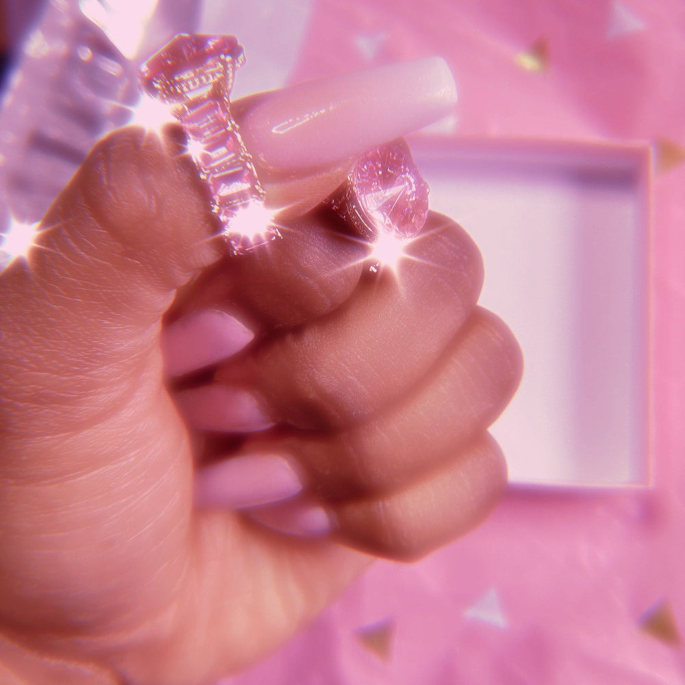 BLING BABY ✨Pink Diamond Ring Ring Glo Babe 