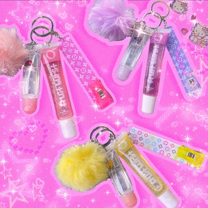 
            
                Load image into Gallery viewer, Bomb Babe Credit Card Grabber Gloss Keychains 💖✨💕 Glo Babe 
            
        